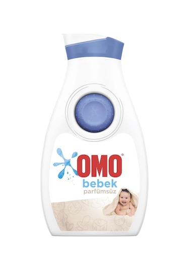 Omo Hipoalerjenik Parfümsüz Çamaşır Deterjanı 18 Yıkama 900 ML