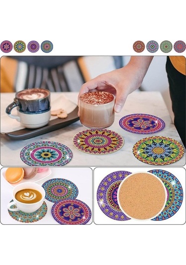 Ulzyvf Yap Tutuculu, Sanat Parça Kendin Elmas Diğer Bardak Bardak Altlıkları Altlığı Vg Diğer