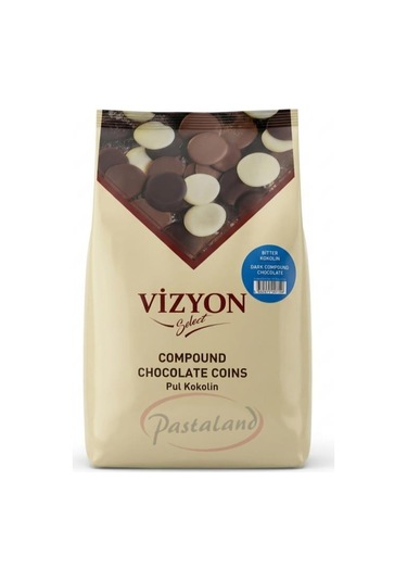 Vizyon Select Bitter Pul Çikolata Kokolin 2500 G