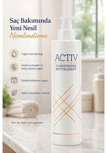 Actıv Body Care Şampuan 360 Ml + Saç Kremi Seti 360 Ml