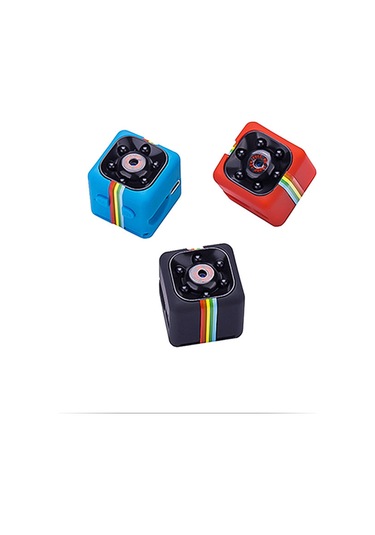 Jeemson Mavi Mini Hareket Algılama Kameralı - 1080p Full Hd Dış Mekan Spor Kamerası Geniş Açı Görüntü Kaydı