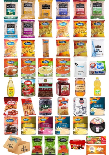 Blueden Kurban Kumanya Yardım Erzak Kolisi 48 Parça 19 Nolu Paket