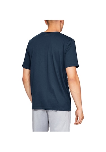 Under Armour Erkek Ua Sportstyle Left Chest Kısa Kollu Tişört 1326799-408 Lacivert
