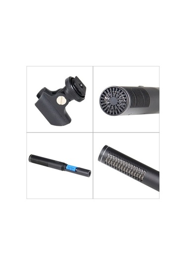 Wondernest Yelangu Ylg1401a Çift Arka Kutuplu Kondenser Av Tüfeği Mikrofon, Dslr Ve Dv Kamera İçin Profesyonel,