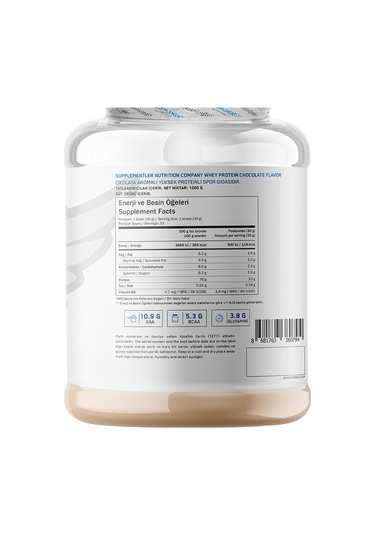 Supplementler Whey Protein 1000 Gr Çikolata