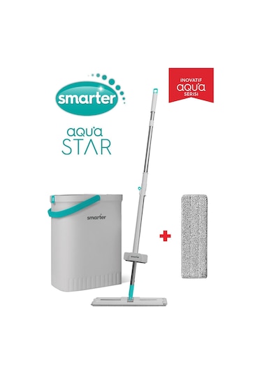 Smarter Aqua Star Temizlik Seti + Yedek Tablet Mop Paspas