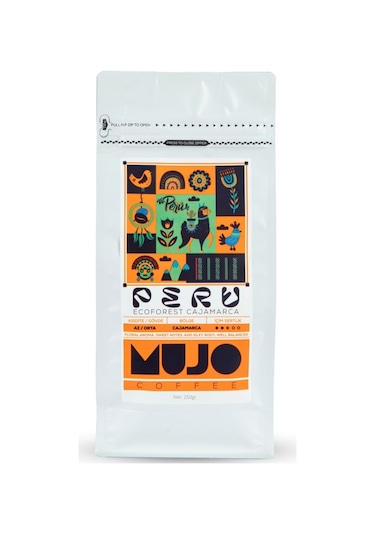 Peru Ecoforest Cajamarca Çekirdek Kahve-250gr-kağıt Filtre Kağıt Filtre