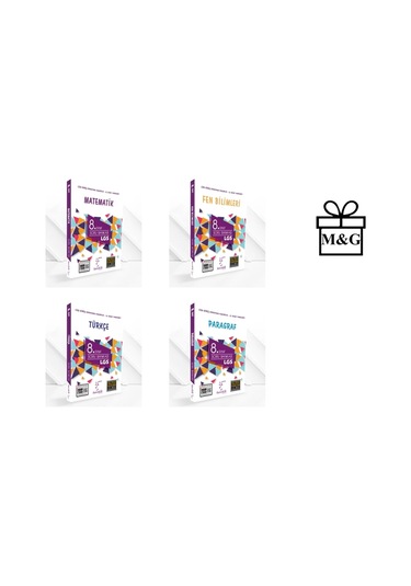 Lgs 8.Sınıf Matematik Fen Bilimleri Türkçe Paragraf Soru Bankası