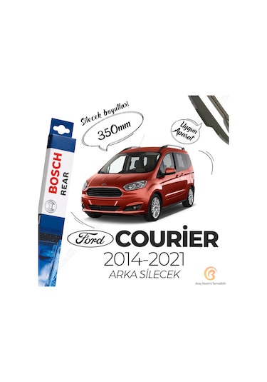 Ford Courier Arka Silecek 2014 - 2021 Bosch Rear H353