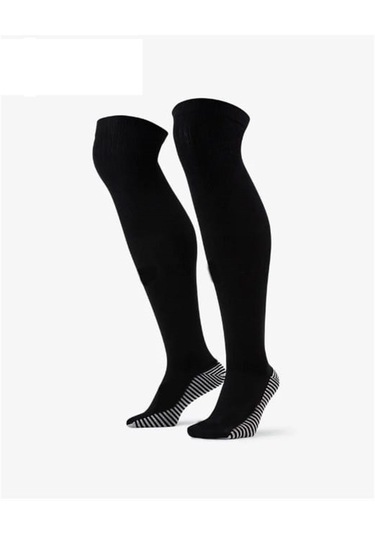 Siyah Amatör Futbol Maç Çorabı Futbol Tozluk Futbol Halısaha Çorabı Konç Kartal-amt-siyah Siyah