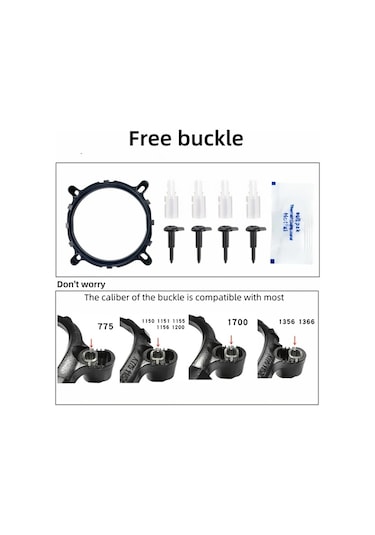Willowhaven Siyah 6 Bakır Tüplü Rgb Kule Cpu Soğutucu Fan Pwm Kontrollü Sessiz Pc Soğutma Sistemi