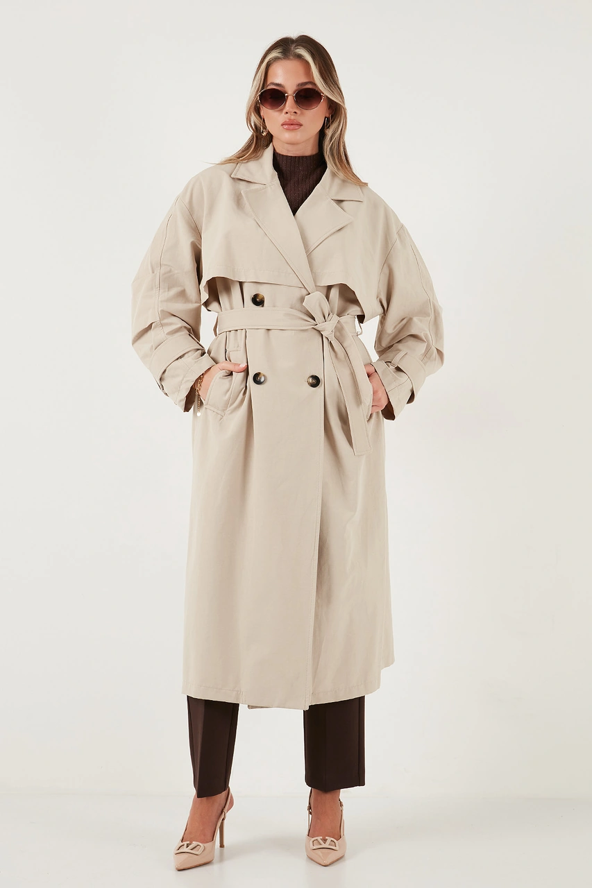 Lela Bayan Trençkot 6839605 Taş Taş