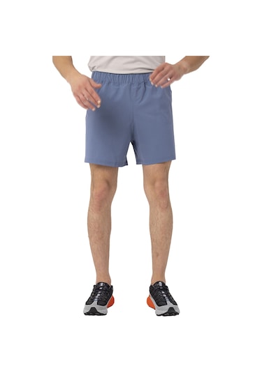 Merrell Erkek Koşu Şortu Race Mavi Esnek Kumaş Mavi Mavi