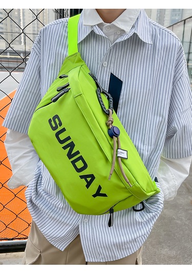 Günlük Çapraz Omuz Askılı Çanta - Gri