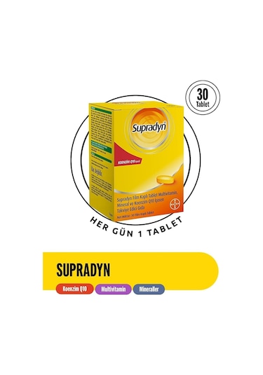 Supradyn Koenzim Q10 30 Tablet