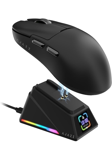 Aj159 Apex 8k Oyun Mouse, 3 Modlu Tft Ekranlı Siyah