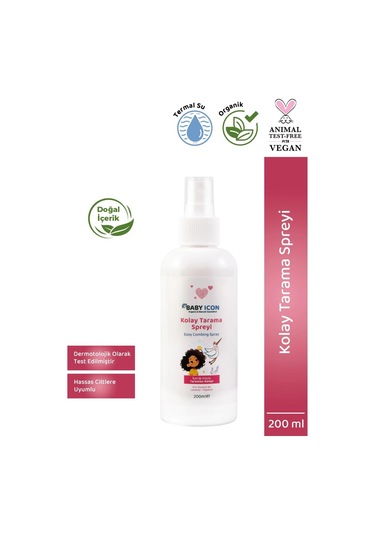 Baby Icon Kolay Tarama Spreyi  200 ML