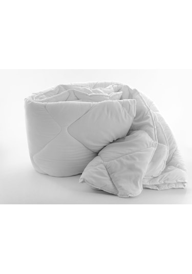 Alf Star Microfiber Yorgan Çift Kişilik Beyaz