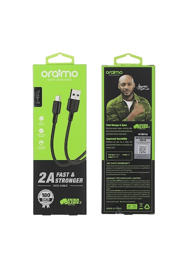 Suofeng Oraimo Type-c Hızlı Şarj Ve Veri Kablosu 5v/2a 1m - Dayanıklı Sr Konnektörlü Telefon, Tablet, Dizüstü İçin