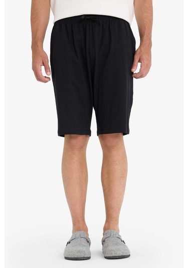 Defacto Regular Fit Basic Düz Cepli Şort Pijama Altı Z6848az25hsbk81 Siyah Defacto Regular Fit Basic Düz Cepli Şort Pijama Altı Z6848az25hsbk81 Siyah