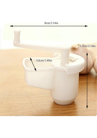Çok İşlevli Sarımsak Zencefil Ezici Öğütücü Manuel Pres Döndürme Mutfak Aletleri Araçları Aksesuar Ev Yemek Pişirme Malzemeleri Siyah