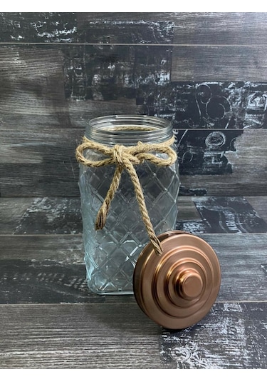 Cooker Lüx Cam Nostalji Serisi Cam Kavanoz 30 Cm Ckr2264