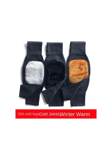 Sıcak Kış Dizlik Soğuk Geçirmez Kalınlaşmak Diz Kol Diz Koruma Koruyucu Yün Dizlik Kadın Erkek