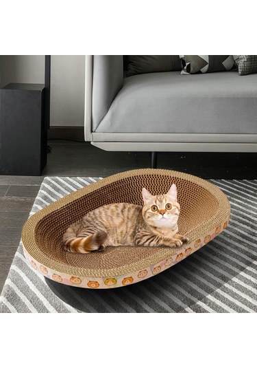 Suntek Oval Kedi Tırmalama Yatağı, Dinlenme Yatağı İç