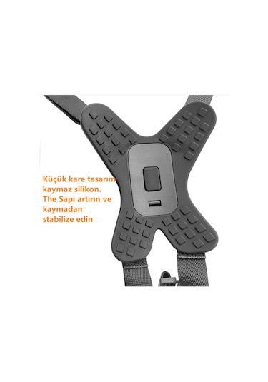 Kask Kamera Çene Tutucu 4 Bacaklı Esnek Kırılmaz Yeni Model
