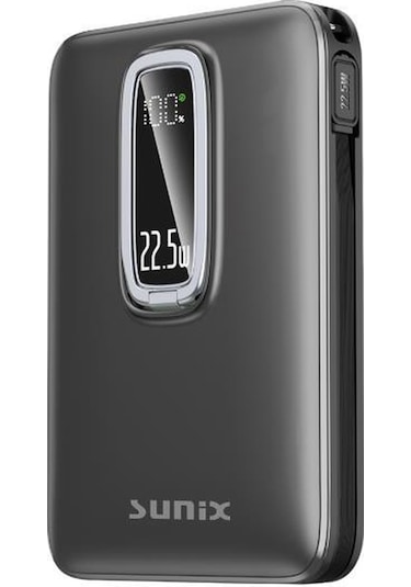 Sunix 10.000 Mah 15w Standlı Wıreless Powerbank Siyah Pb-90