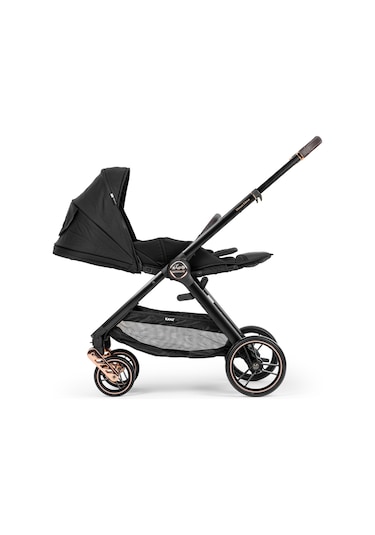 Kanz X-go Ultimate Travel Sistem Bebek Arabası Rose Gold Siyah Antrasit - Siyah