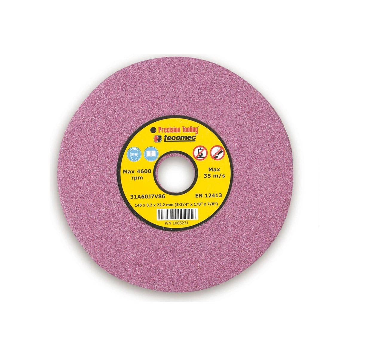 Tecomec 145x22x4.7mm 3/8" .404" Yuvarlak Daire Zincir Bileme