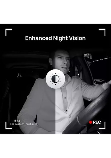 70mai Arka Kamera Rc11 Dash Cam A510/ A810/ A800s/ A500s/ A400 İçin