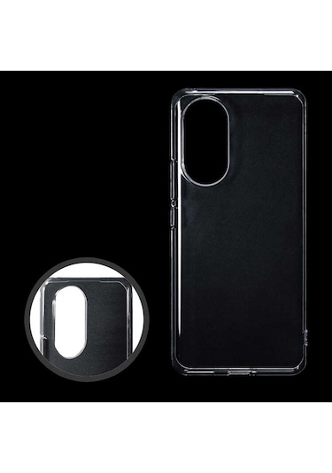 Huawei Nova 9 Kılıf Hptk Süper Silikon Kapak - Renksiz Renksiz
