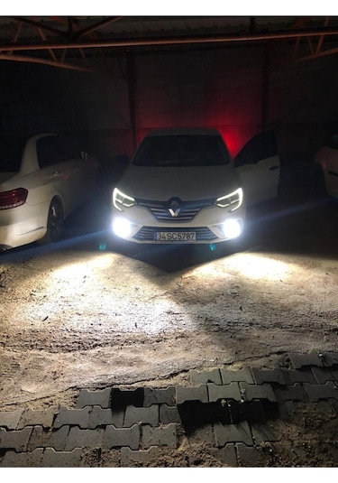 H4 Beyaz Şimşek Etkili Led Zenon Ampul
