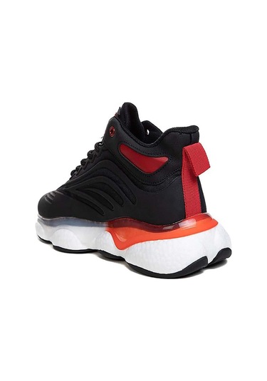 Celira Glc Siyah Beyaz Erkek Basket Sneaker Spor Ayakkabı Siyah