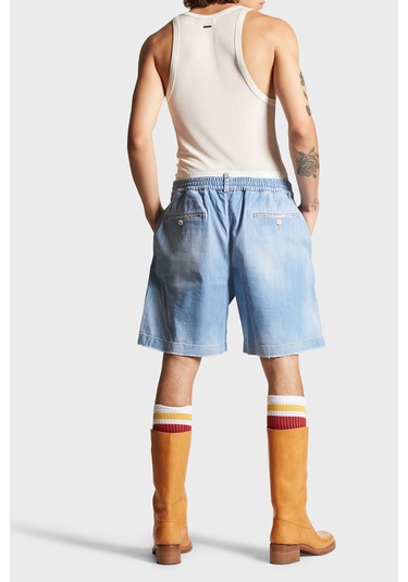 Dsquared2 Erkek Short S74mu0823 S30341 470 Mavi Mavi