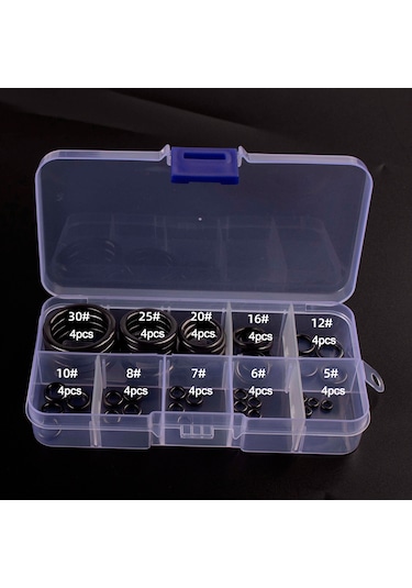 Jeemson 40 Parça Siyah Seramik Halka Seti, Depolama Kutusu Dahil, El Sanatları İçin İdeal