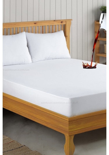 Formeya Set Beyaz Mikro Fitted Sıvı Geçirmez  TekKişilik  Alez ve 2 Adet Yastık Alezi