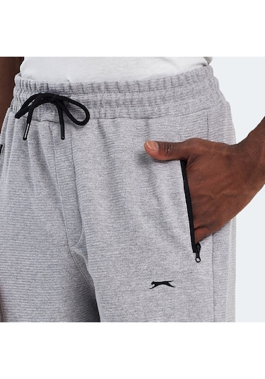 Slazenger KAARLO Erkek Cepli Gri Şort