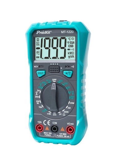 Proskit Mt-1220 Dijital Multimetre Ölçü Aleti