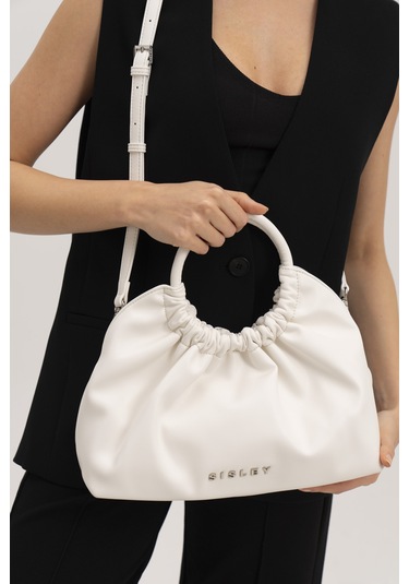 Sisley Kadın El Çantası C.sly 047 Beyaz