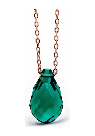 Argentum Concept - Gümüş Zincirli Kristal Kuvars Kolye - N135401