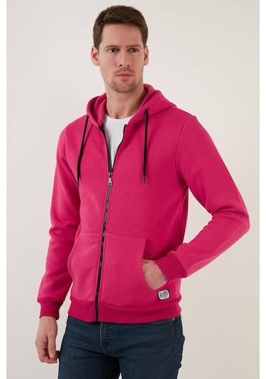 Buratti Regular Fit Kapüşonlu Fermuarlı Içi Tüylü Yumuşak Şardonlu Kışlık Erkek Sweat 5905340 Fuşya Buratti Regular Fit Kapüşonlu Fermuarlı Içi Tüylü Yumuşak Şardonlu Kışlık Erkek Sweat 5905340 Fuşya