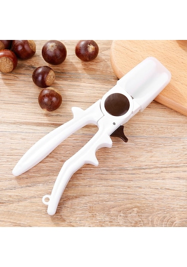 Kestane Soyucu Kestane Sheller Yaratıcı Kestane Açıcı Soyma Makinesi - Beyaz Çok Renkli