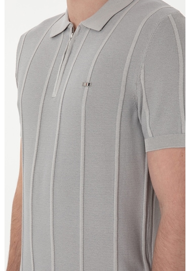 U.s. Polo Assn. Erkek Açık Gri Kazak /triko 50306457-vr001 Acık Grı Açık Gri