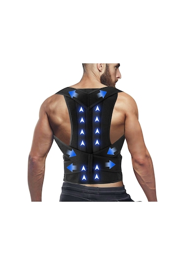 Duruş Bozukluğu Için Korse Medikal Bel Korsesi Sırt Düzleştirici Dik Duruş Korsesi Dik Durma Aparatı