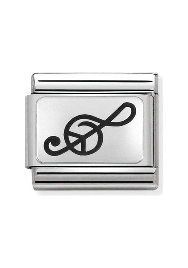 Nomınatıon 330109-04 Çelik Bileklik Gri