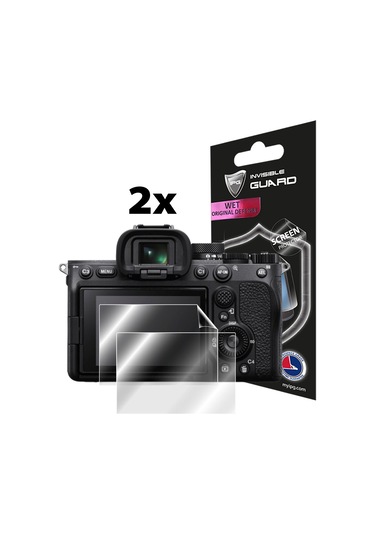 IPG Sony Alpha 7 IV Mirrorless Kamera Görünmez Ekran Koruyucu (2 Adet)