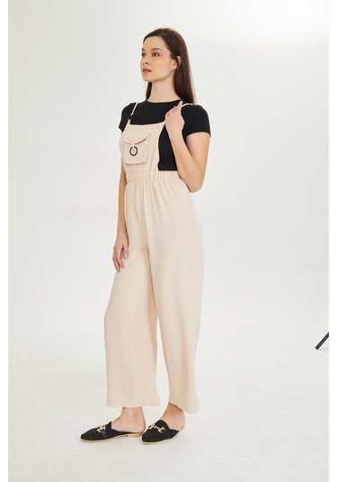 Vizon Onden Cepli Yazlik Salopet Tulum Yeşil